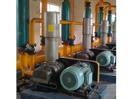 章(zhāng)丘91成人免费版FSR125型羅茨風機在中石(shí)化天津(jīn)分公司運行順利!